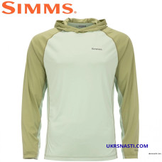 Худи Simms Bugstopper SolarFlex Hoody Light Green/Sage Heather размер M